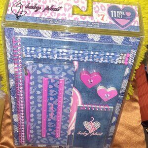 ONE OF A KIND BABY PHAT 11 PIECE SCHOOL SUPPLY SET SEALED- NWT